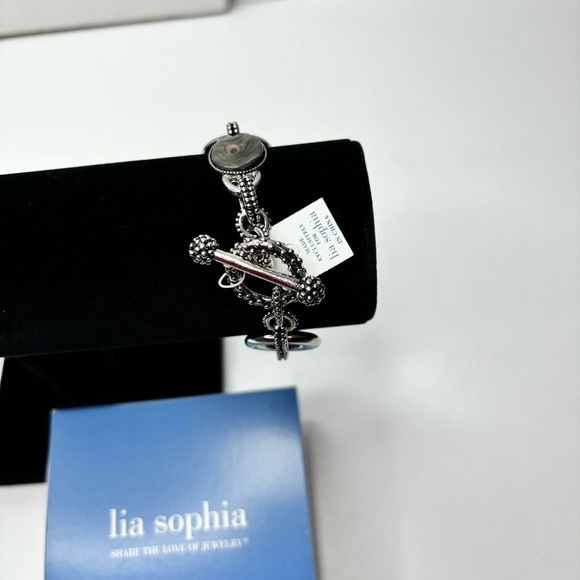 LIA SOPHIA Epiphany Genuine Abalone Pearl Bracelet - Picture 4 of 8